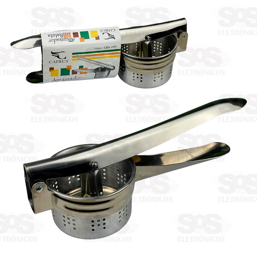 Amassador de Batatas Manual Ao Inox Caerus CRS-1529