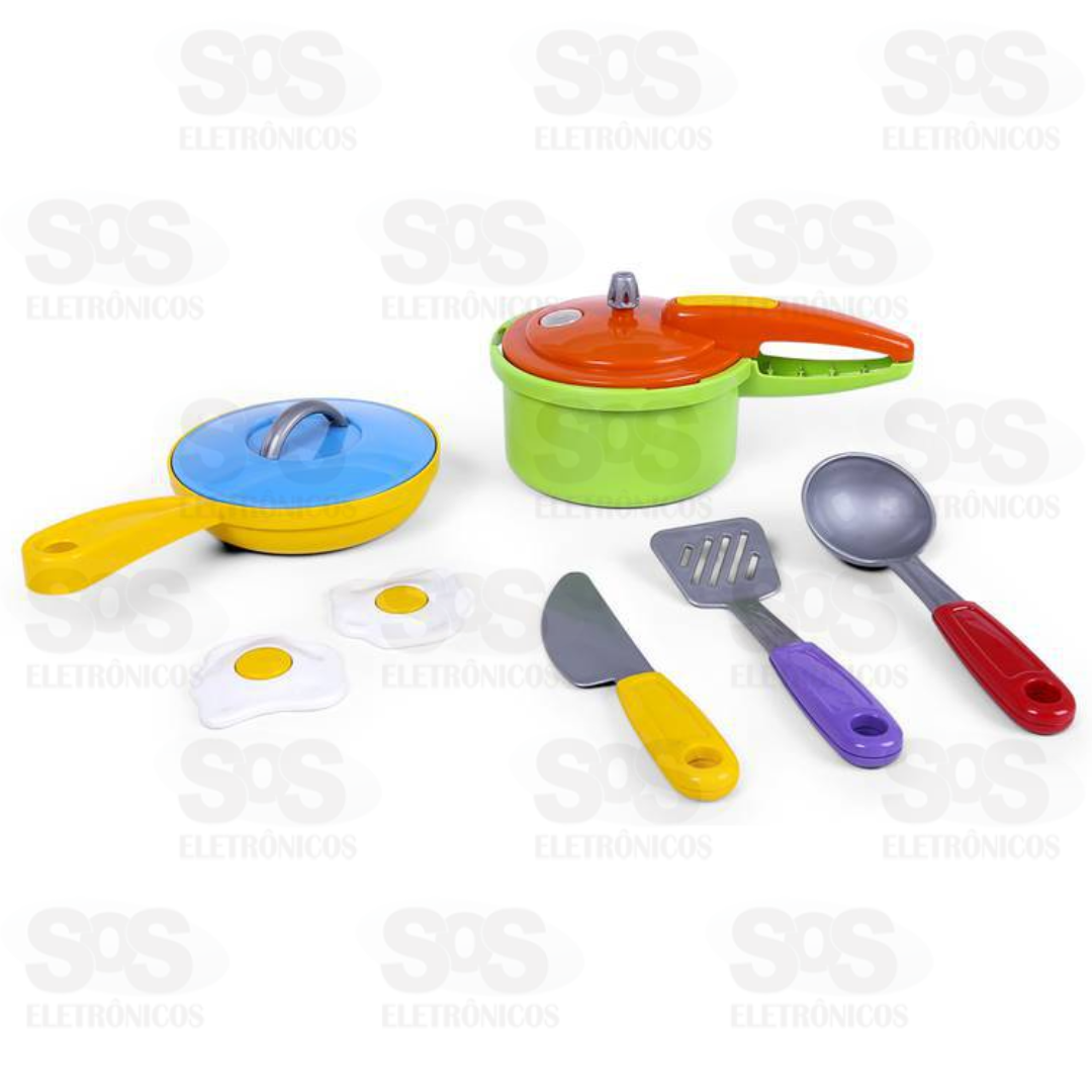 Kit Cozinha Com 9 Peas Poliplac 6976