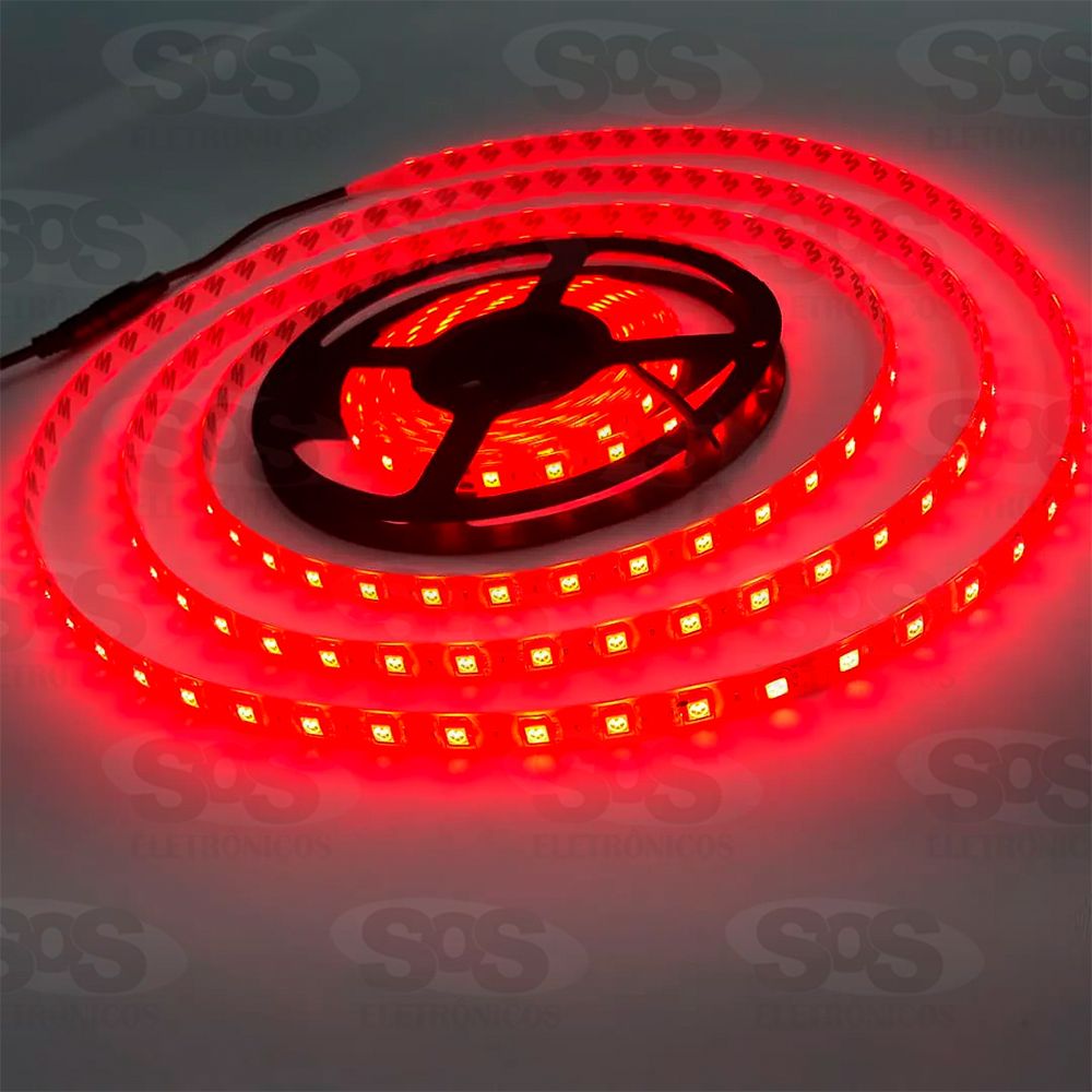 Fita de LED Vermelho Interna 5 Metros 51-67B