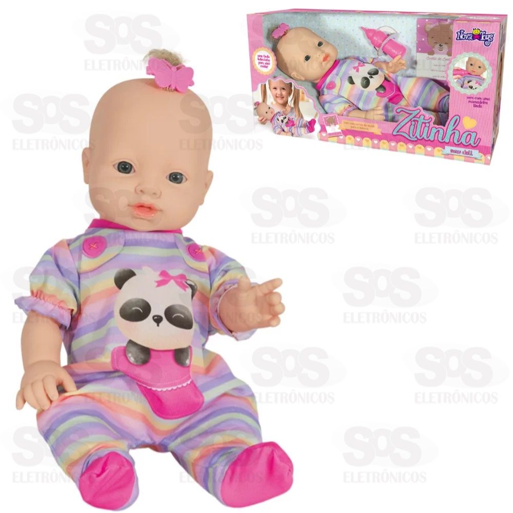 Boneca Zitinha New Doll Nova Toys 1124