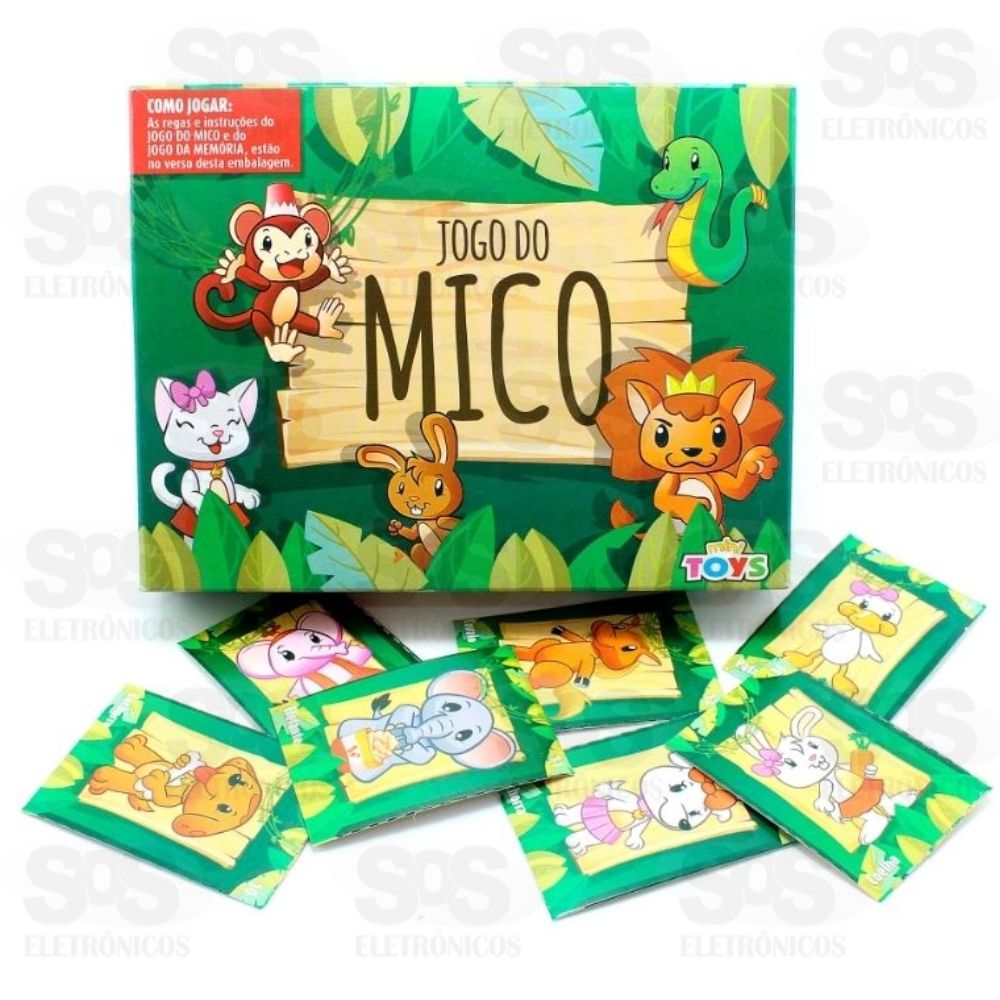 Jogo Do Mico e Jogo Da Memria Mini Toys 0166