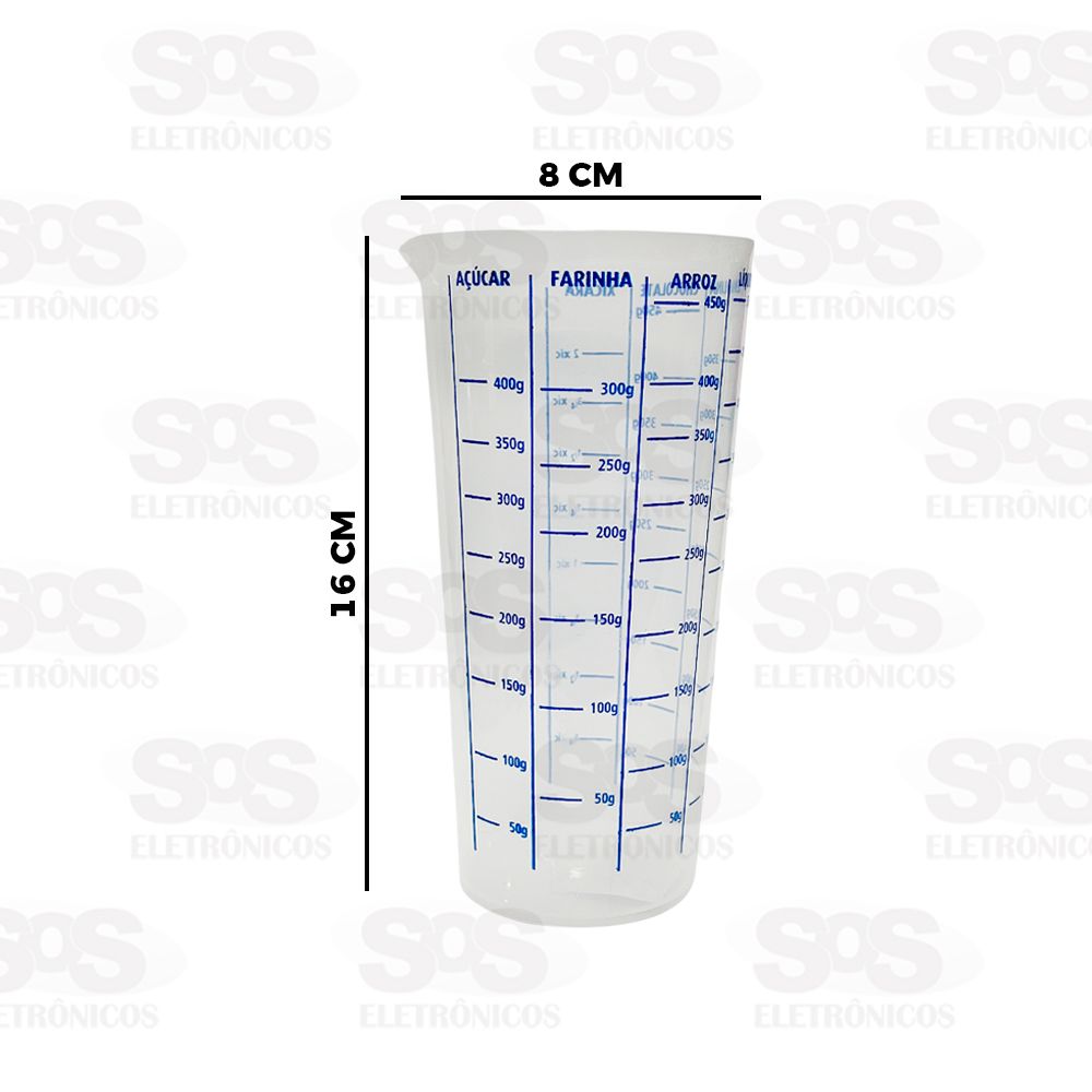 Copo Medidor 500ML Ercaplast 2348