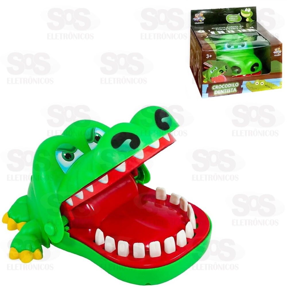 Jogo De Apertar Os Dentes CrocodiloToy king TK-AB3182