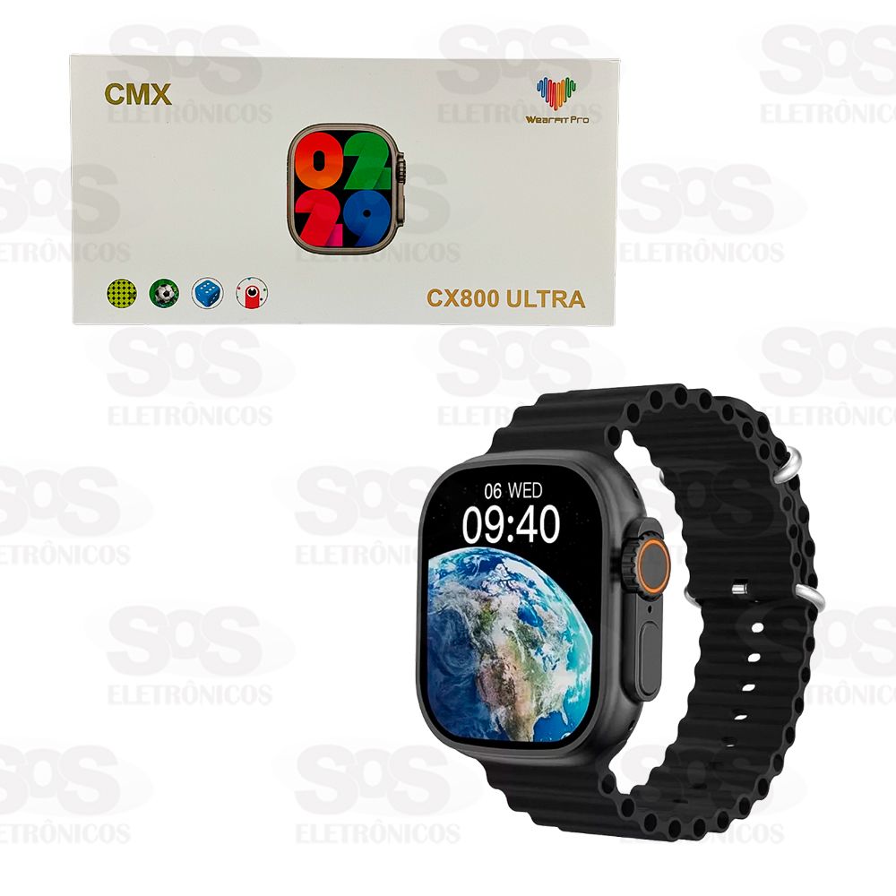 Relgio Smartwatch CX800 Ultra 49MM CMX