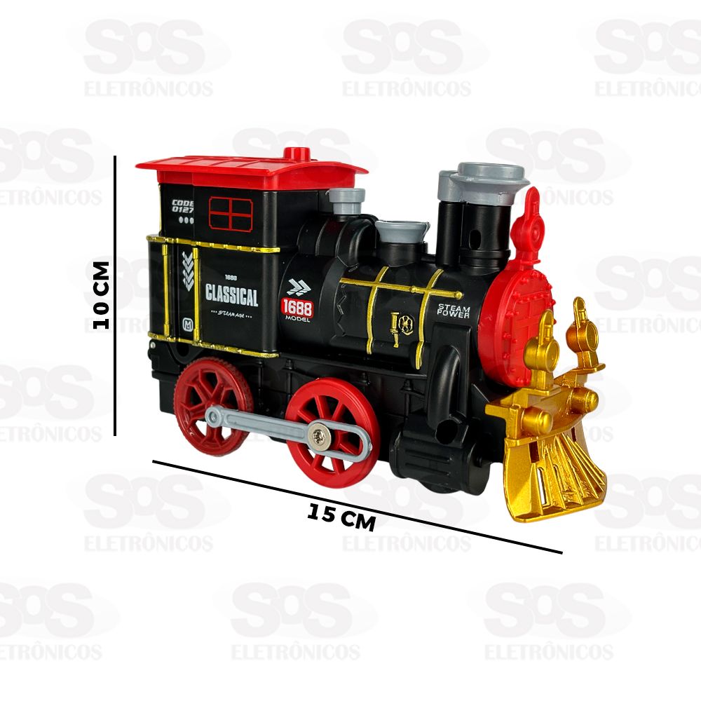 Conjunto Locomotiva Clssica 17 Peas Toy King TK-AB6370