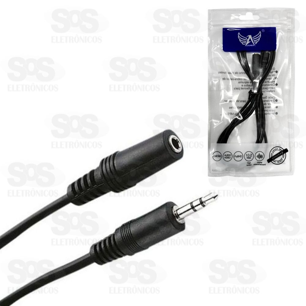 Cabo Extensor P2 Stereo 1,50 Metros Altomex AL-C077