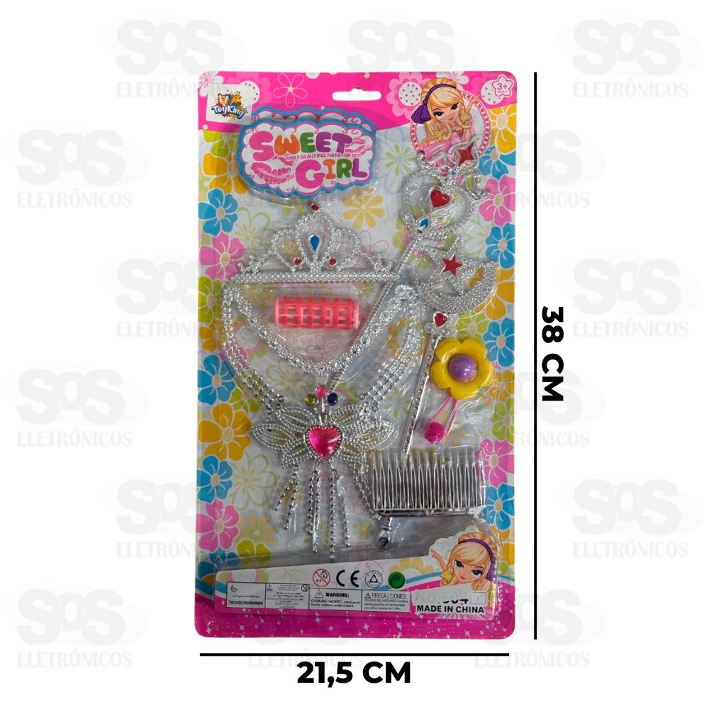 Kit de Beleza Princesas 7 Peas Toy King TK-AB5037