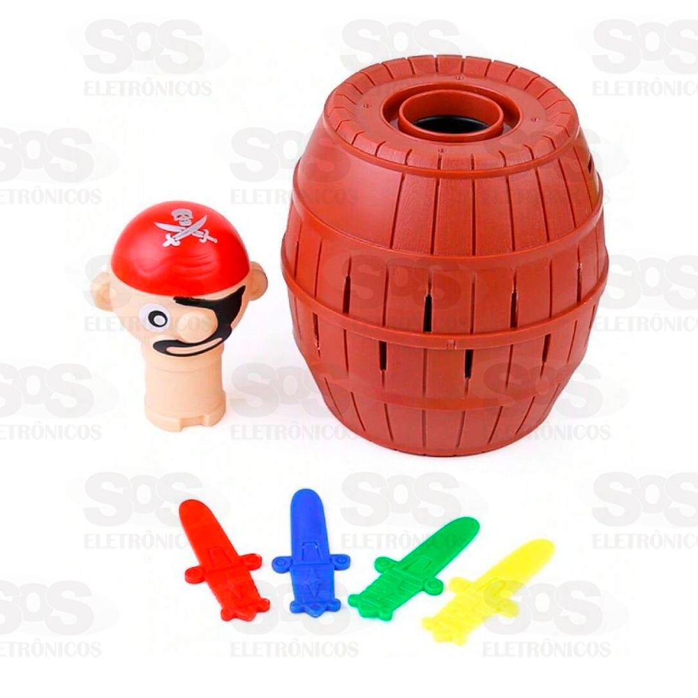 Mini Jogo Pula Pirata Maluco Toy King TK-AB5440