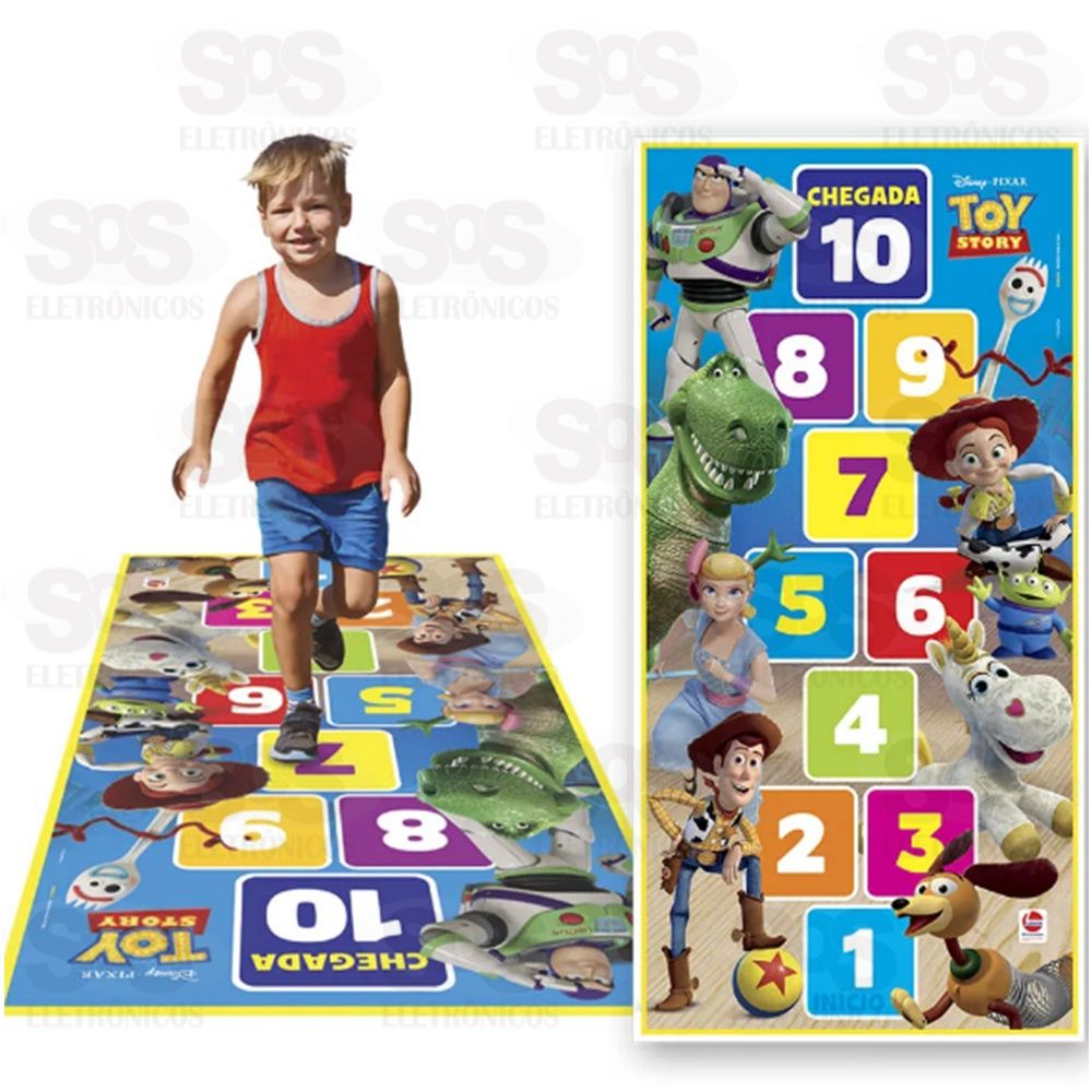 Tapete  Amarelinha Toy Story Lider 373