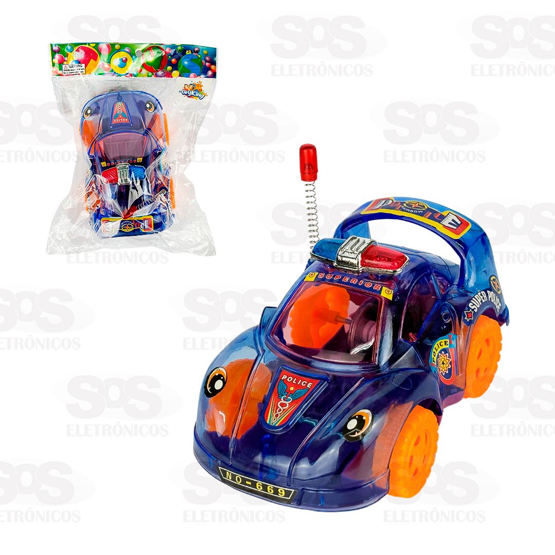 Carrinho De Polcia  Frico Toy King TK-AB5198