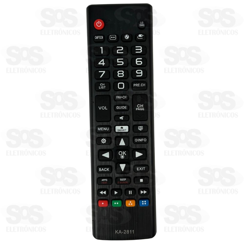 Controle Remoto TV Cobia/LG LCD Smart Kapbom KA-2811 Maxx 8036