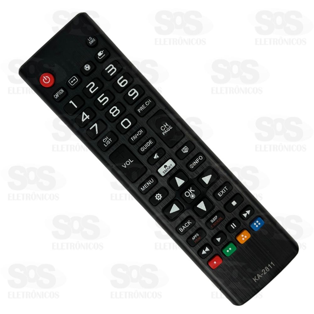 Controle Remoto TV Cobia/LG LCD Smart Kapbom KA-2811 Maxx 8036