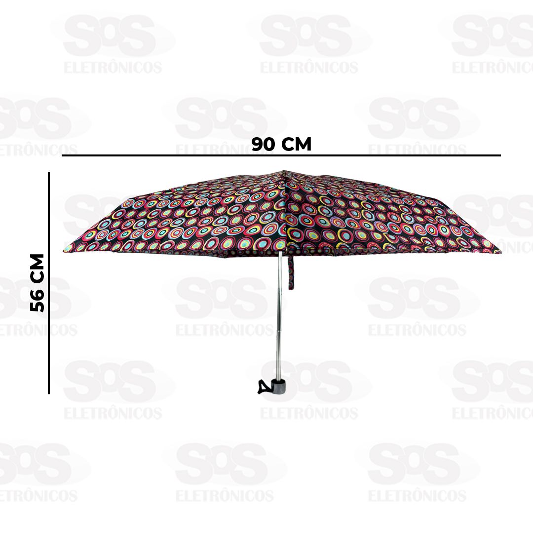 Guarda Chuva Polister Estampas variadas 56CM Altomex AJ-192