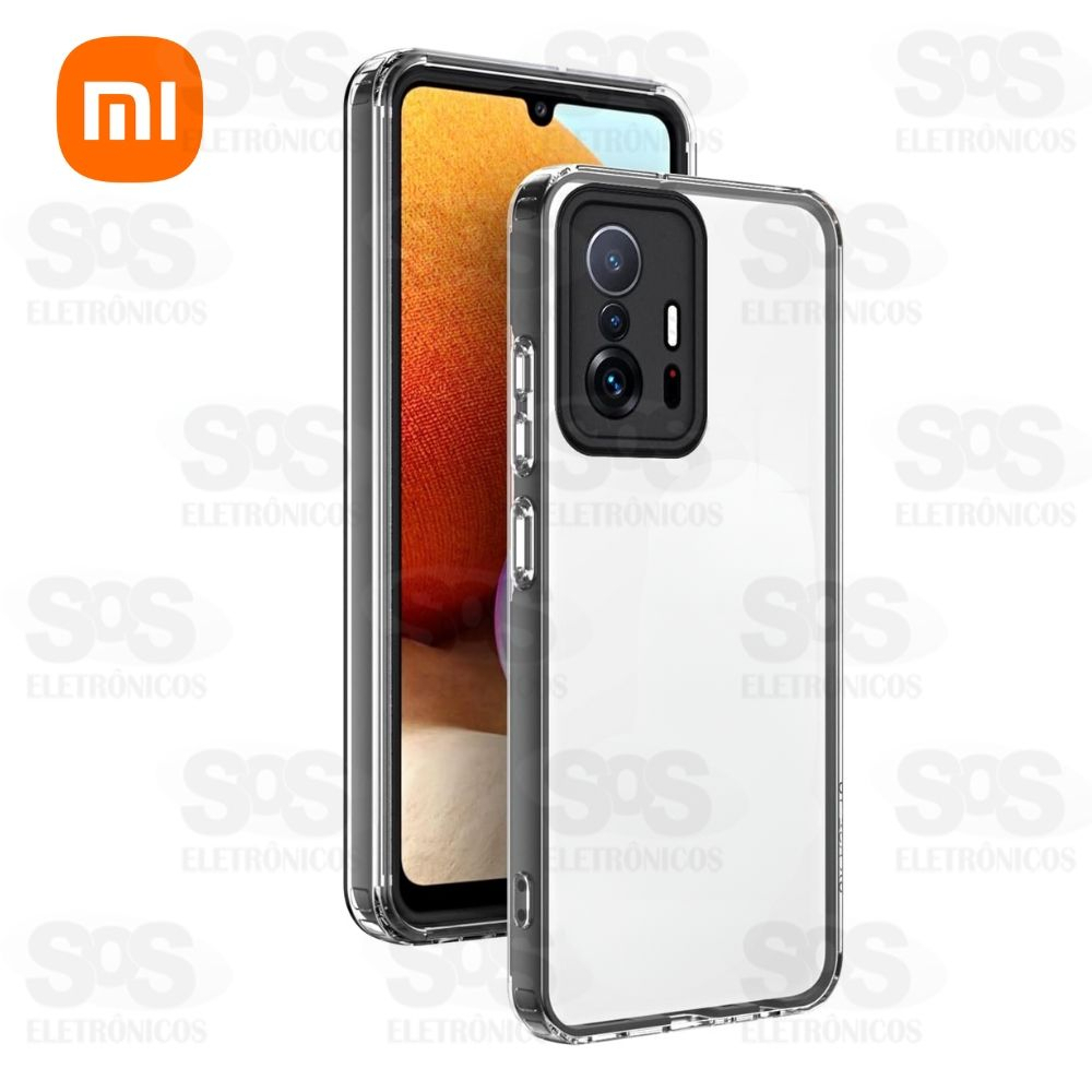 Capa Transparente Com Borda Redmi Poco X4 GT Cores Sortidas