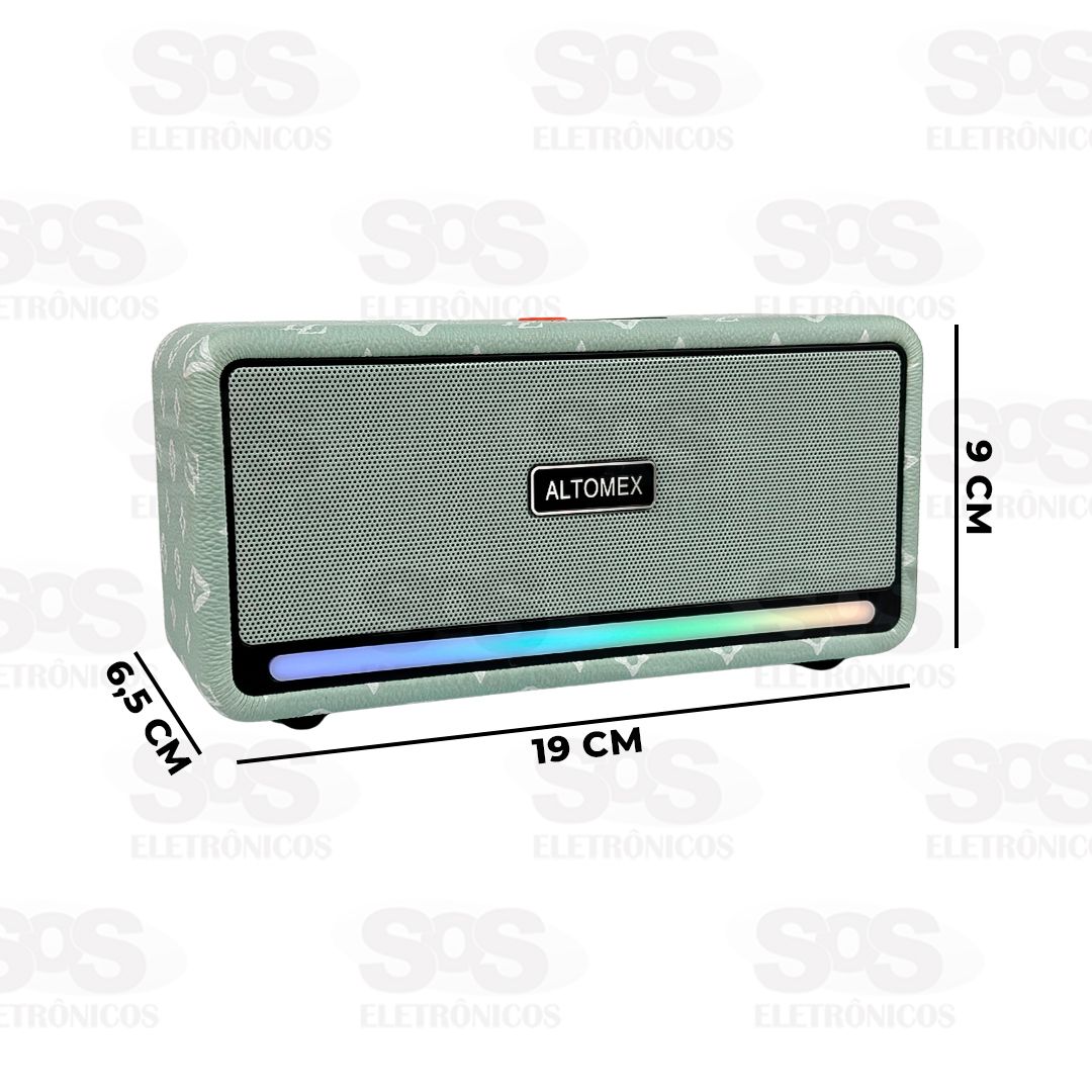 Caixa De Som Porttil 50W Com Microfone Altomex AM-8505