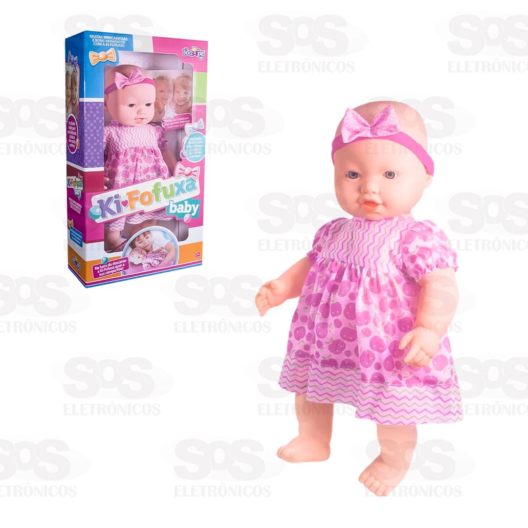 Boneca Ki-Fofuxa Baby 52cm Nova Toys 1066