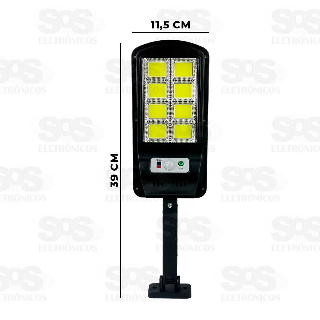 Luminria Solar LED 100W Com Sensor B-Max BM8520