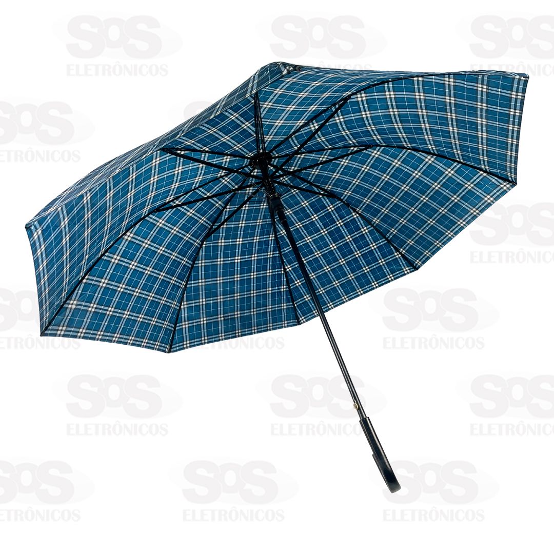 Guarda Chuva Automtico Grande Xadrez 90CM Caerus CRS-2004