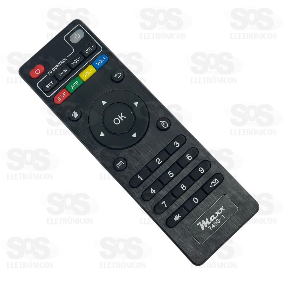 Controle Remoto TV Box Maxx 7490-1