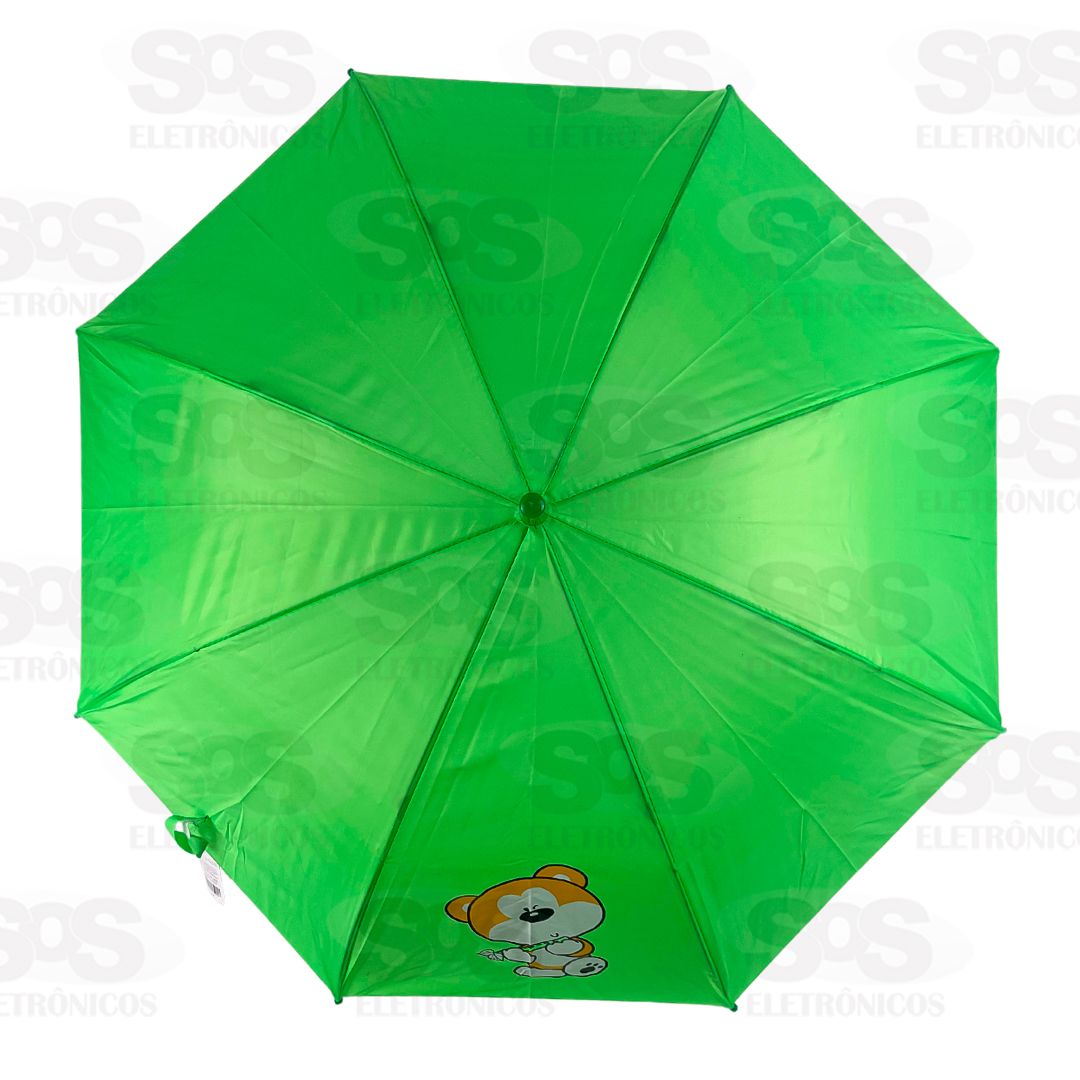 Guarda Chuva Infantil Com Apito Estampas Fofinhas Caerus CRS2025
