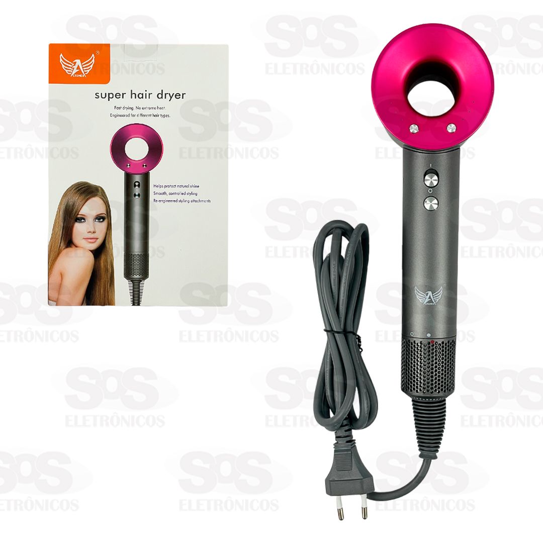 Secador De Cabelo Profissional Com 5 Acessrios 110V Altomex DJ-047