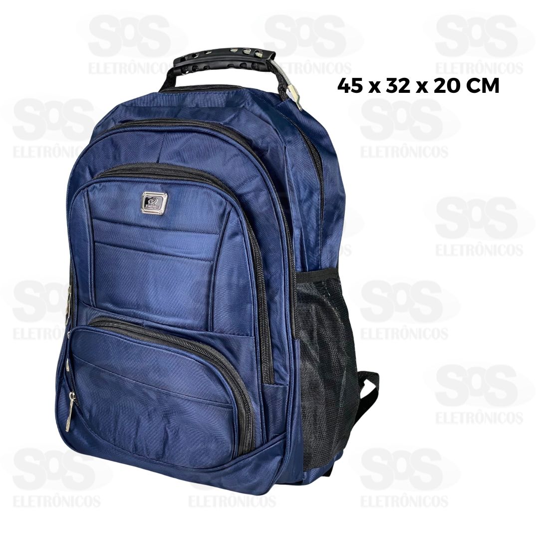 Mochila Empresarial Grande 6 Bolsos Xinruiqi AL-C-D7304