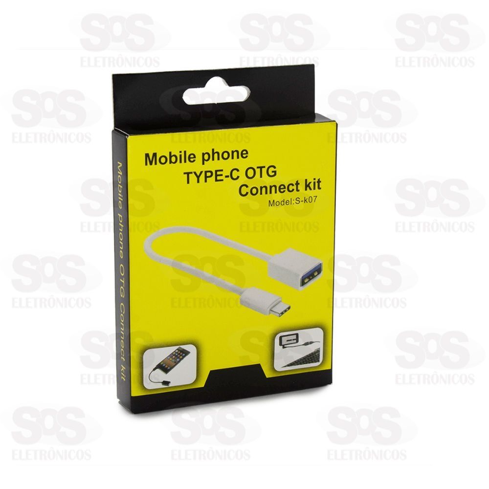 Adaptador OTG Para Type-C Para USB 3.0 k07