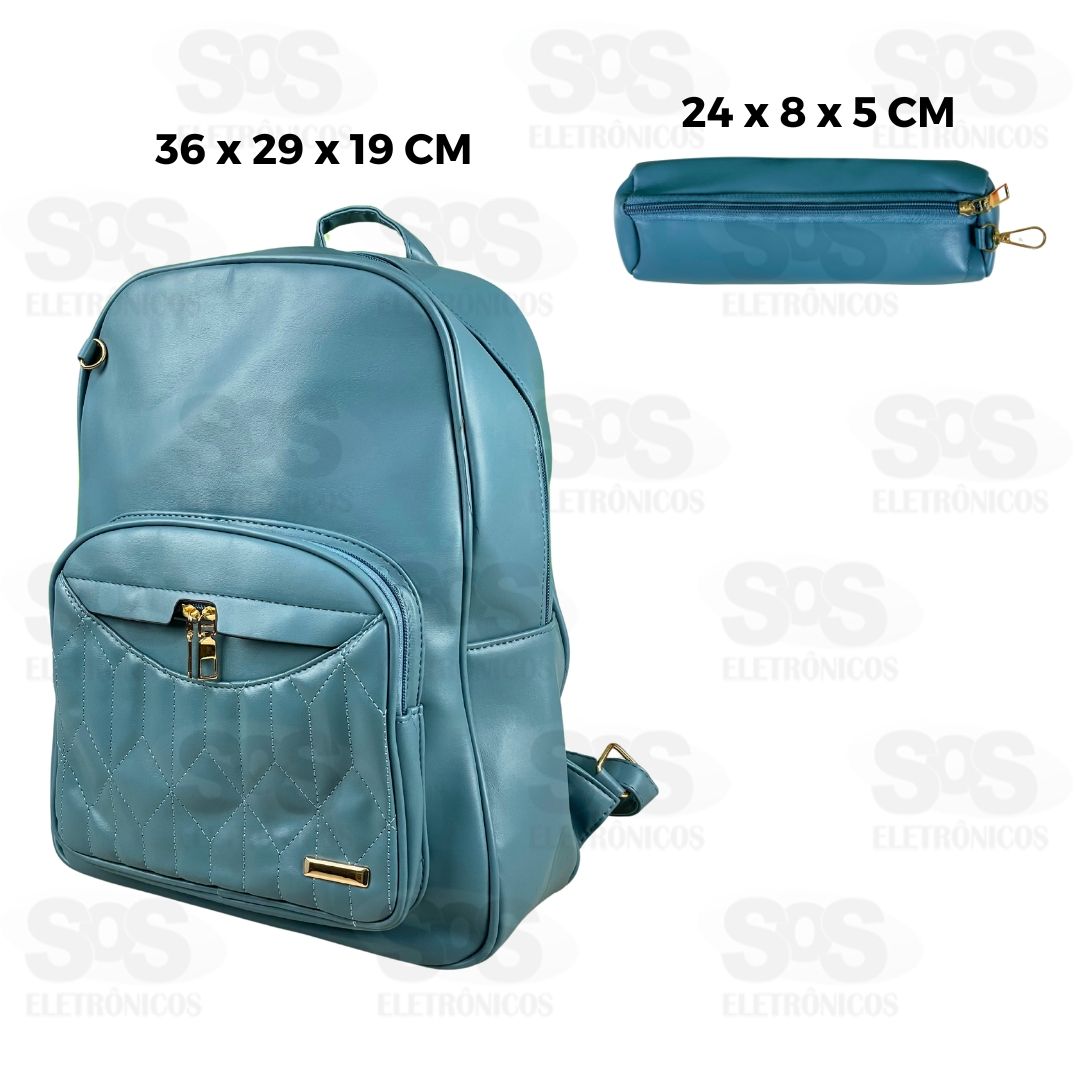 Mochila Fashion 4 Bolsos Com Estojo Altomex AL-07-1068