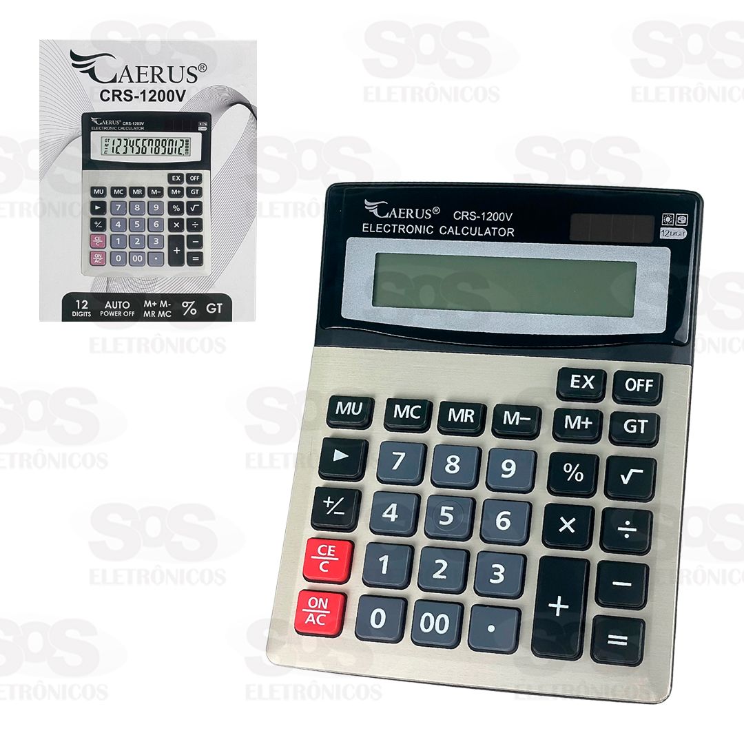 Calculadora 12 Dgitos Caerus CRS-1200V