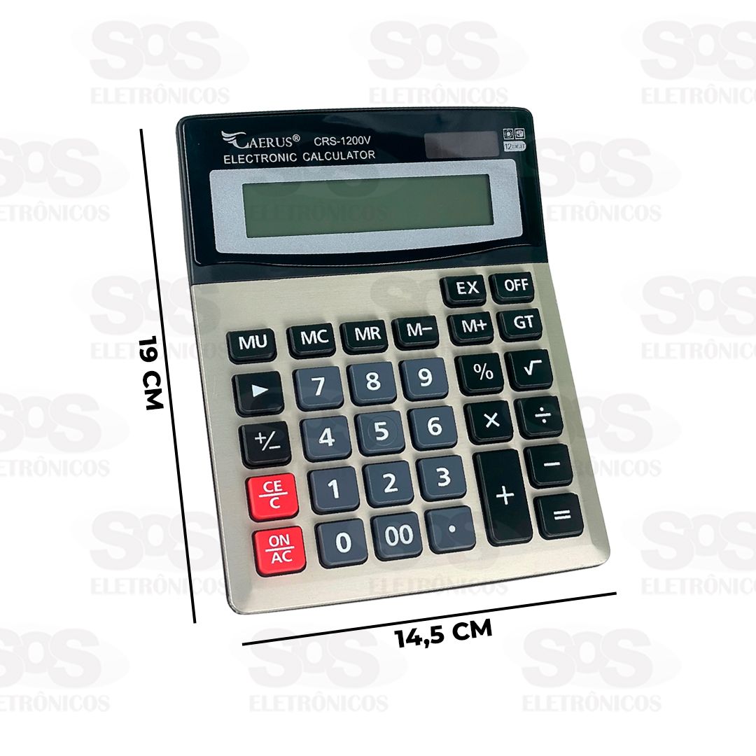 Calculadora 12 Dgitos Caerus CRS-1200V