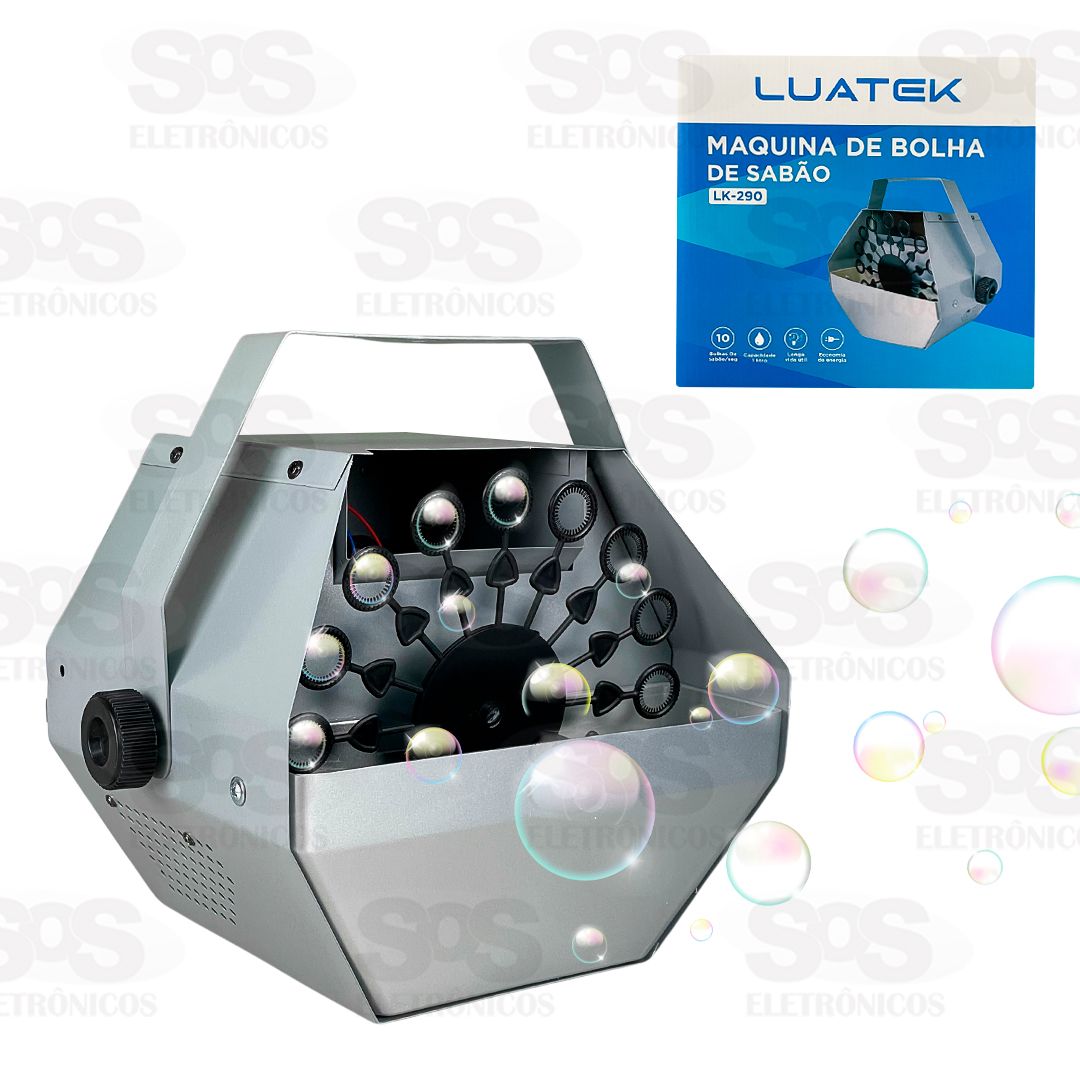 Máquina Lançadora de Bolha 1 Litro Luatek LK-290
