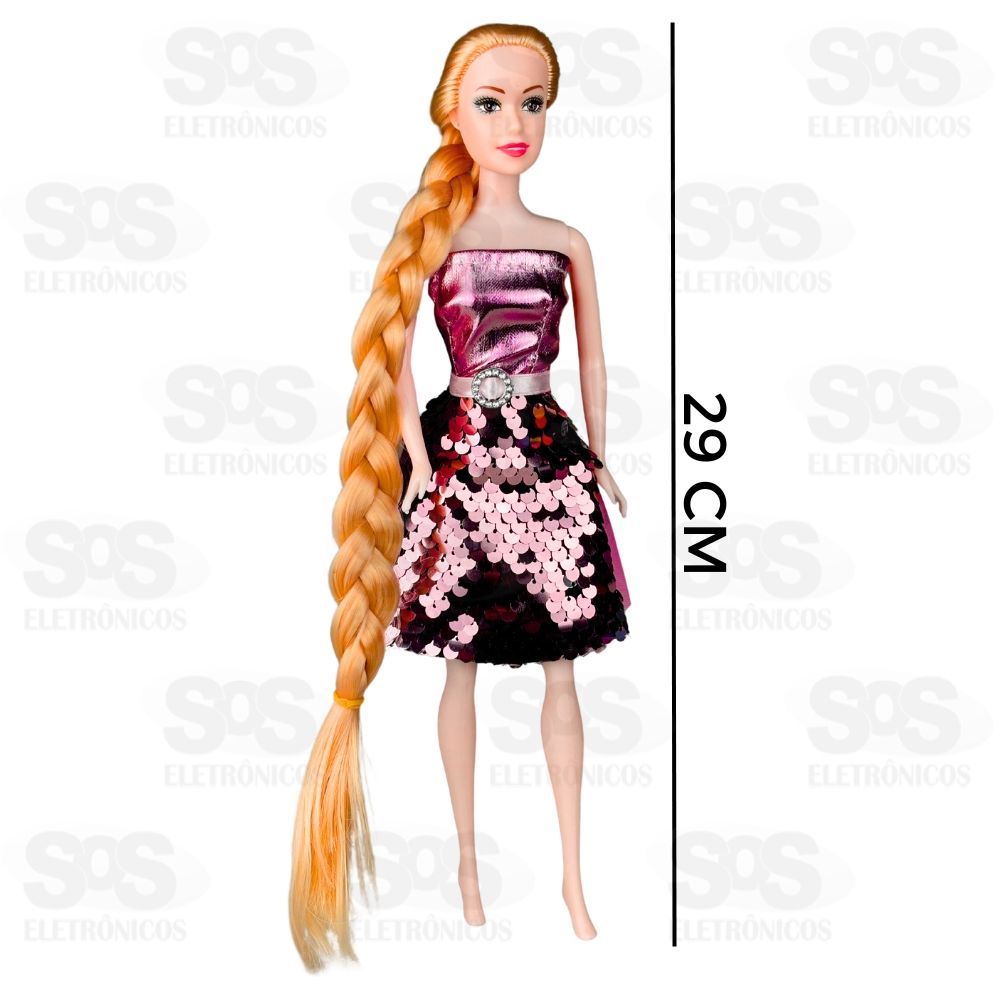 Boneca Articulada Pretty Fashion Colecionvel Pica Pau PI4430