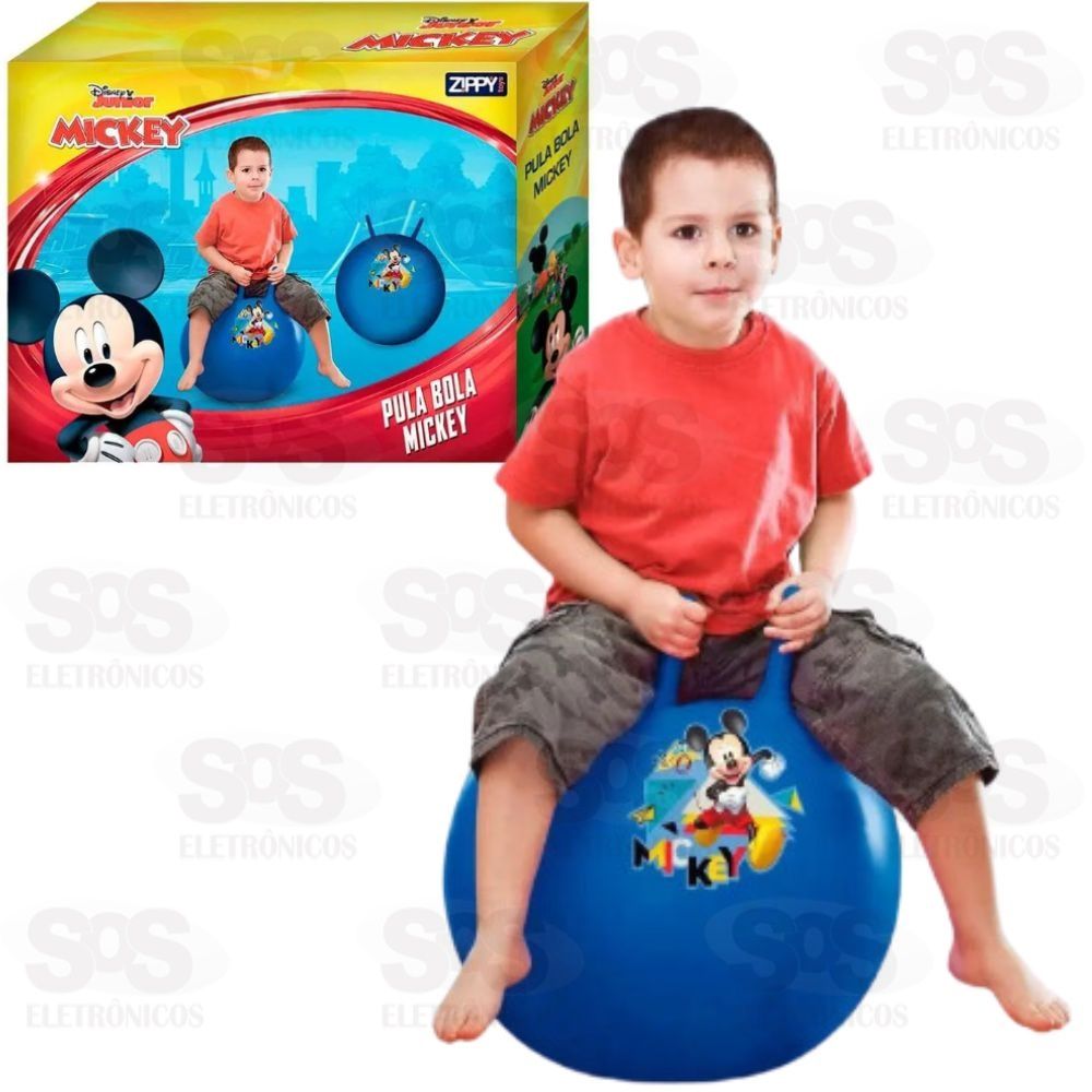 Pula Bola Mickey Mouse Zippy Toys 6380