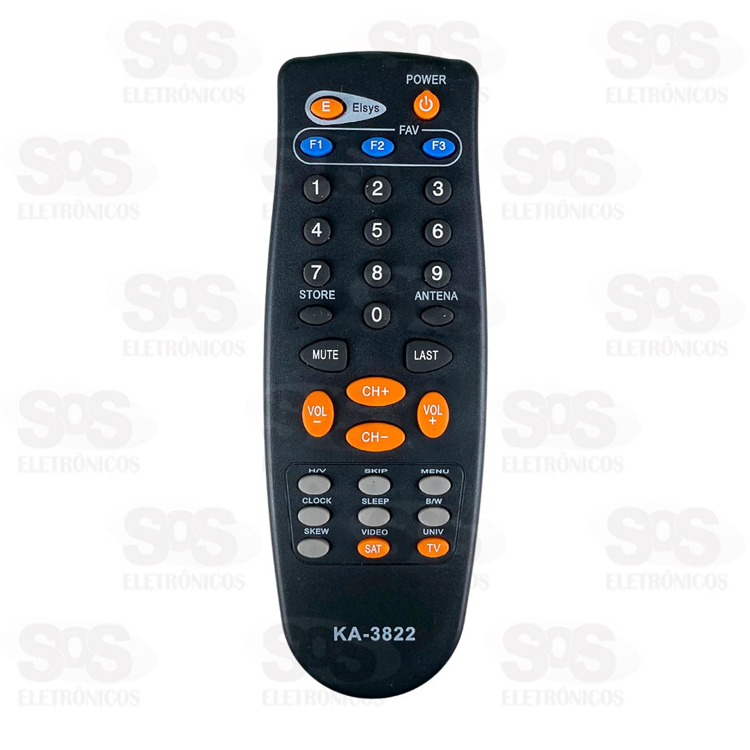 Controle Remoto Receptor Elsys Kapbom KA-3822