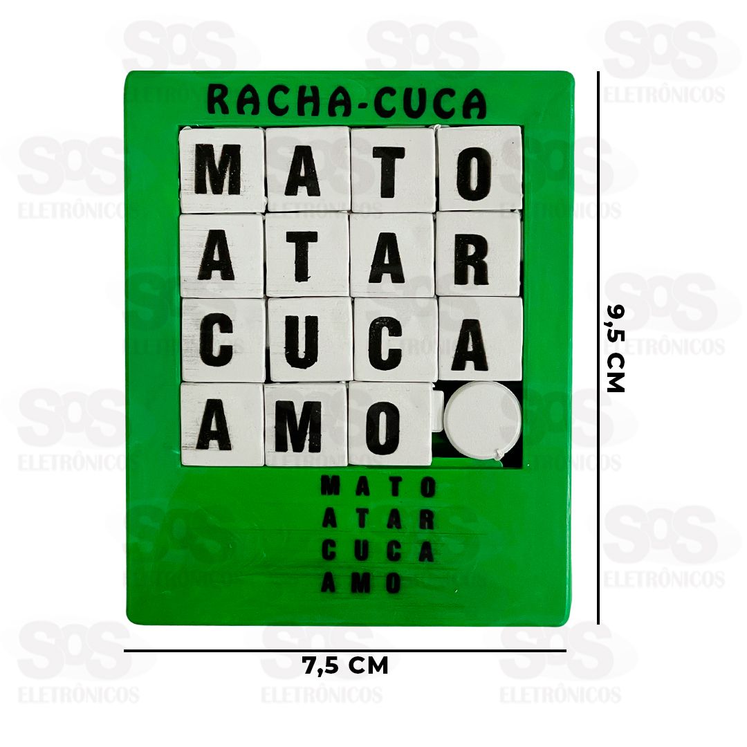 Jogo Racha Cuca Letras Colorido Mini Toys 1037