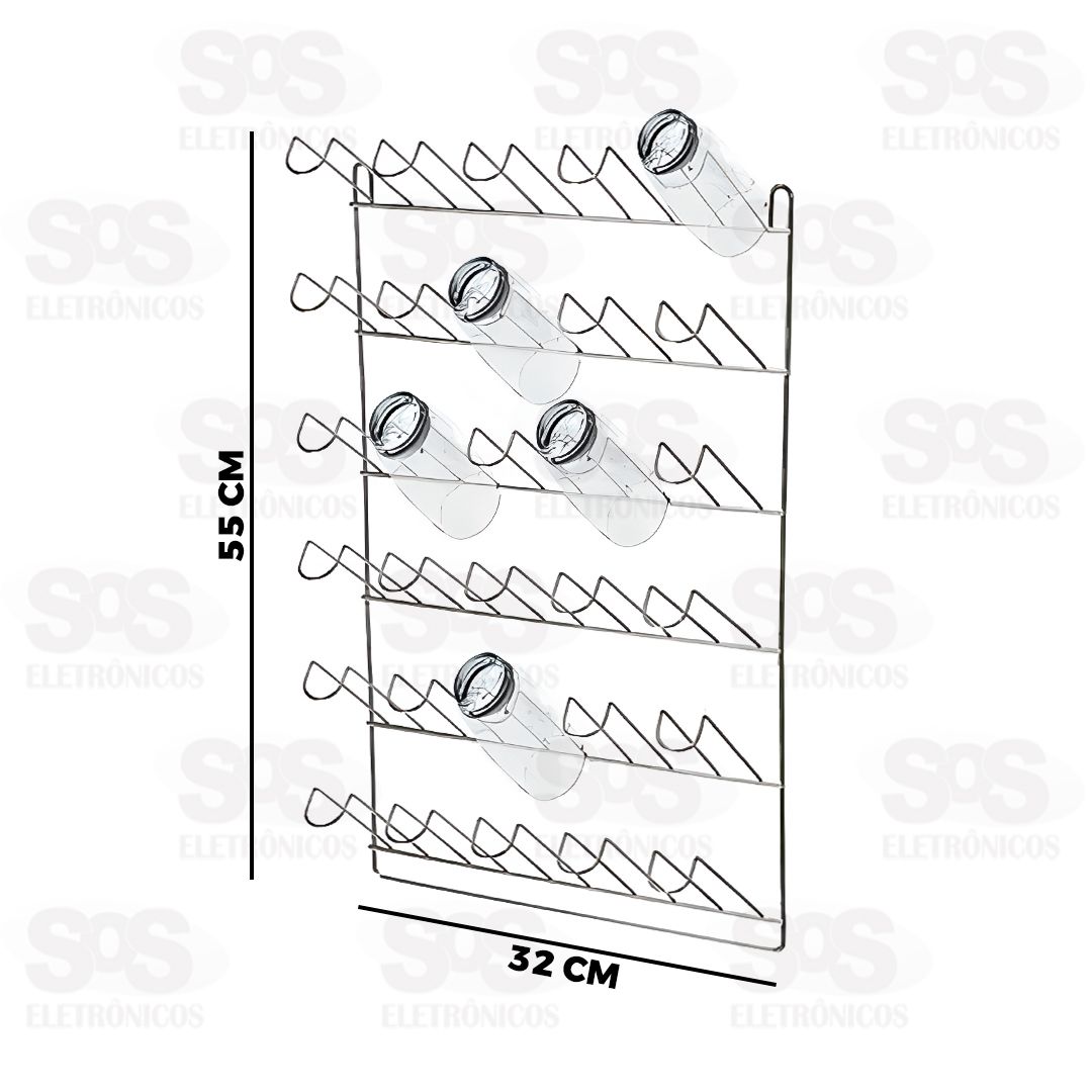Secador de Copos Para Parede 30 Lugares 1828