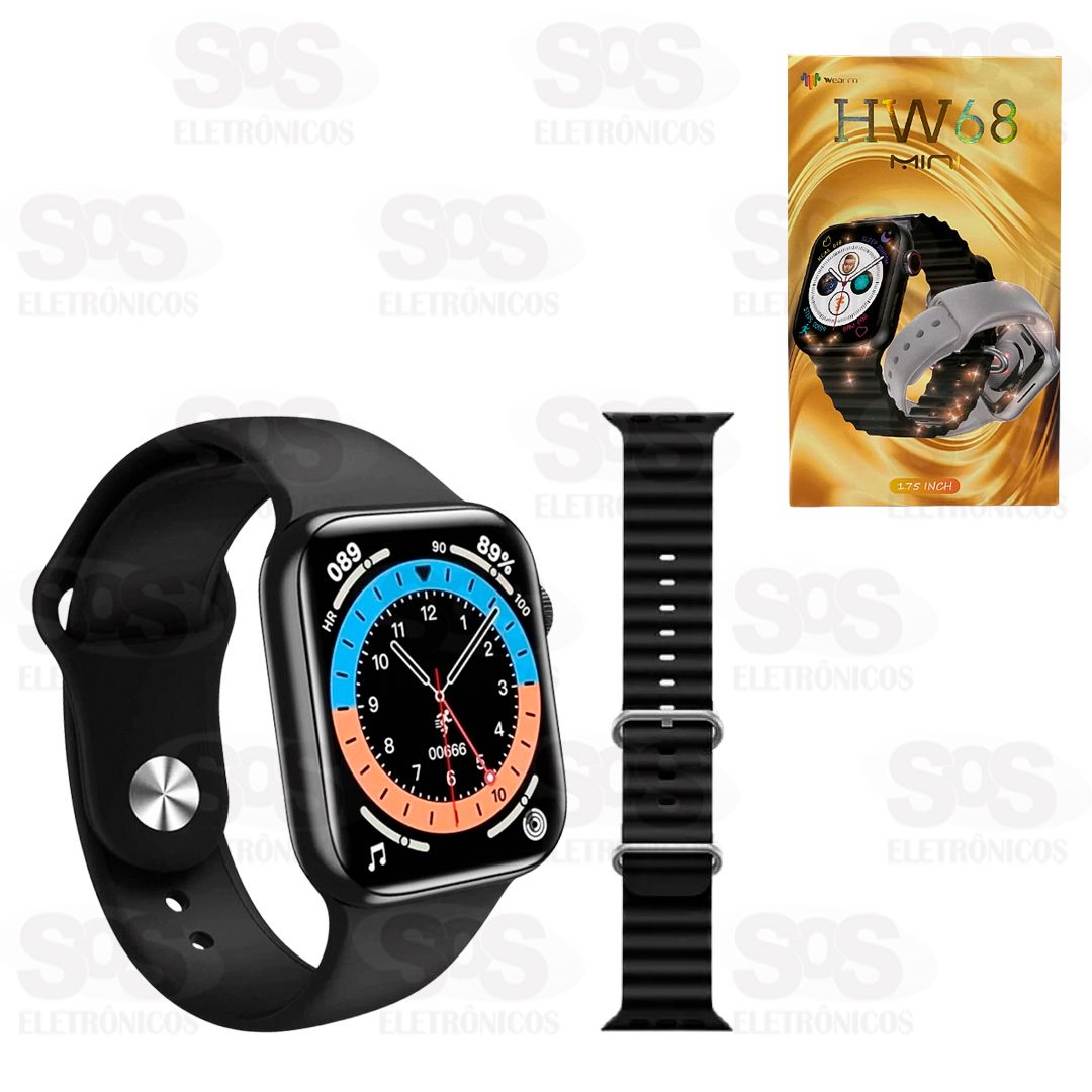 Relgio Smartwatch 1,75 Polegadas HW68 Mini