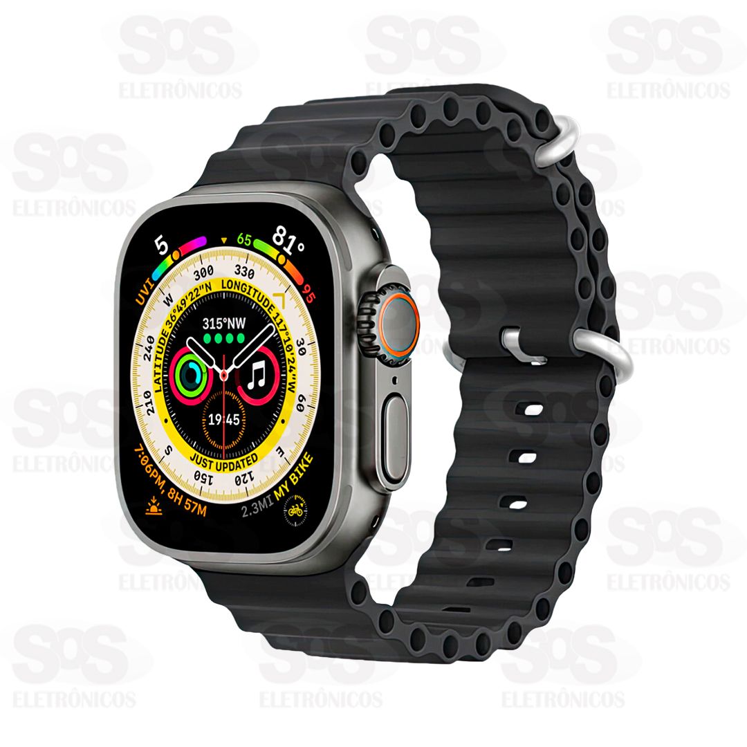 Relgio SmartWatch Tela Amoled 49MM X9+ Ultra 2