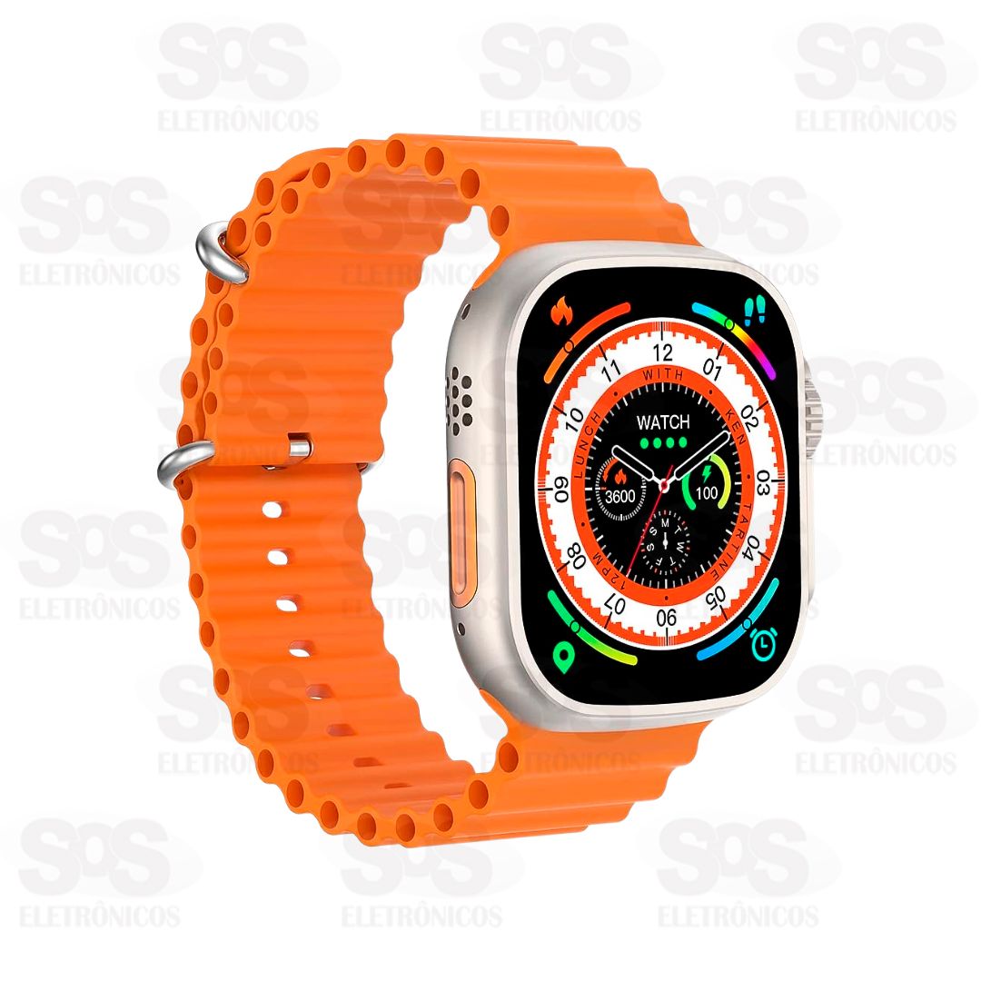 Relgio Smartwatch 8 Ultra 45mm NFC Borda Slim