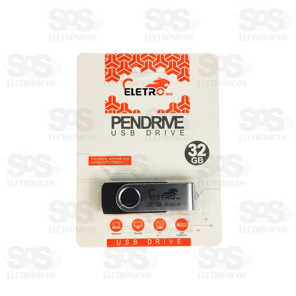 Pen Drive 32G Eletromex EL-BU32