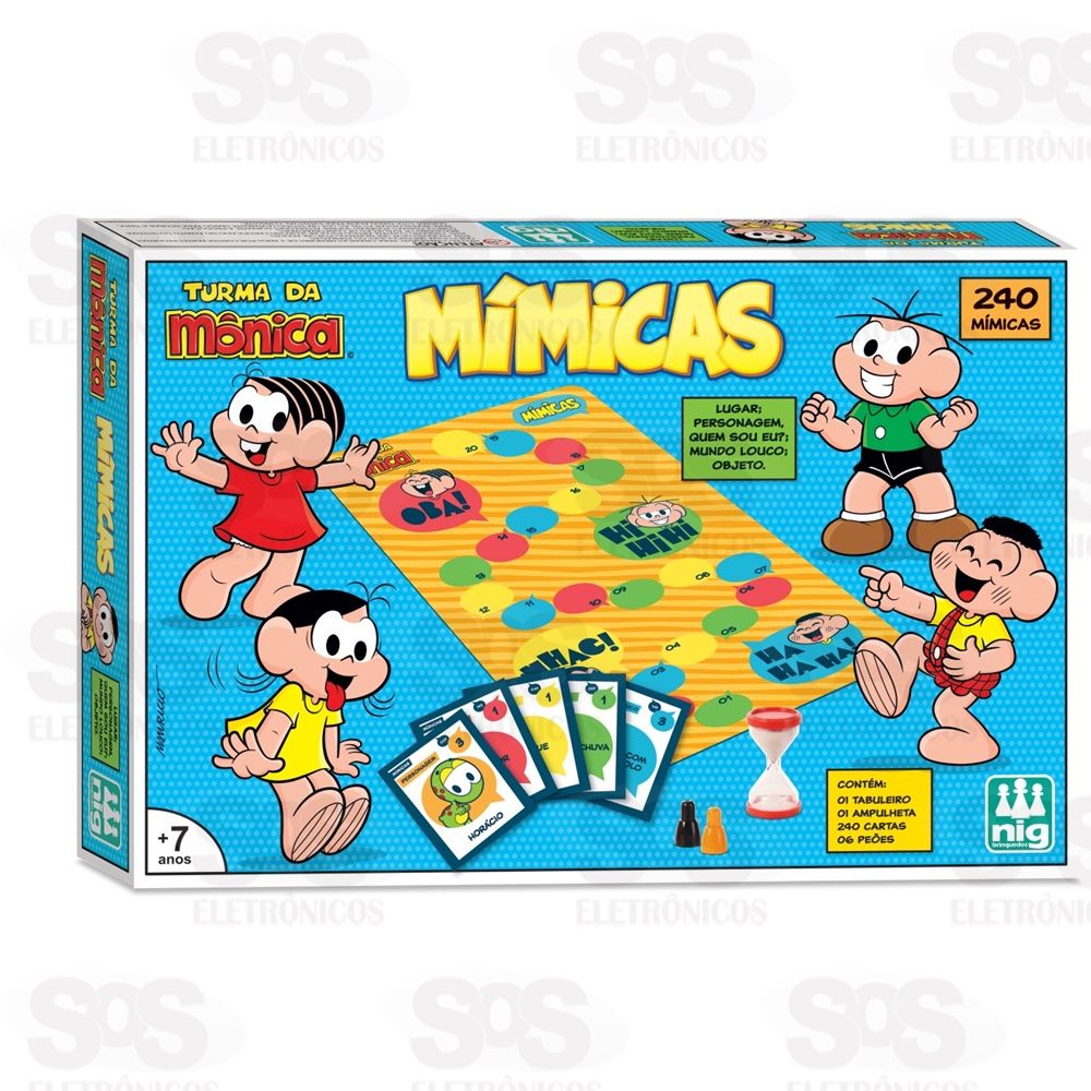 Jogo Mmicas Turma da Mnica Nig 762