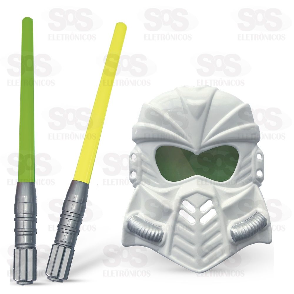 Kit 2 Sabre e Mscara Pica Pau 885