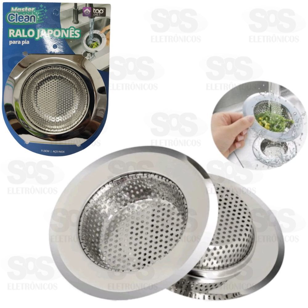 Ralo De Ao Inox Para Pia 11,5cm Top til 1088