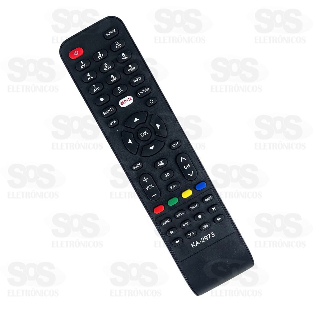 Controle Remoto Philco Smart Netflix/Youtube Kapbom KA-2973