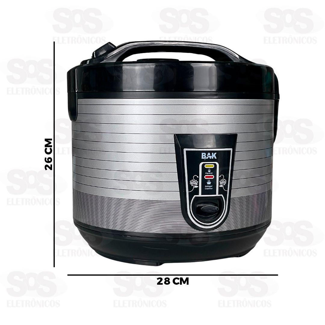Panela De Arroz Eltrica 1.8 Litros 127V Bak BK-PAE180-127