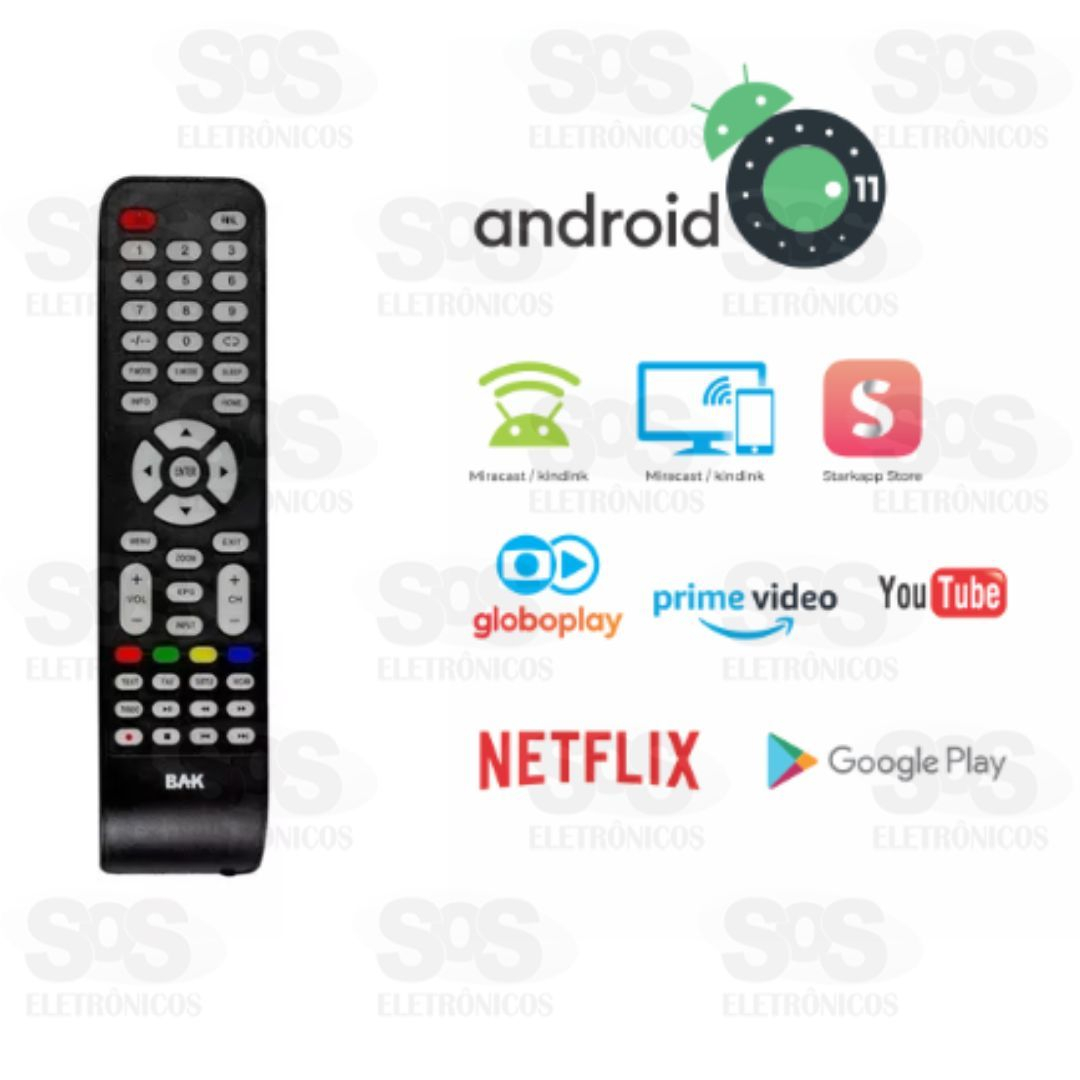Smart TV HD LED 50 Polegadas BK-5000SMART 