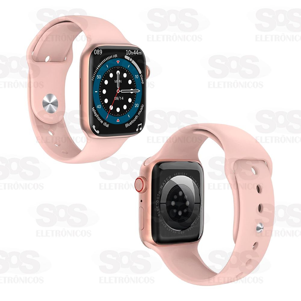 Relgio Smartwatch 49MM 3 Pulseiras Eletromex W9 Max