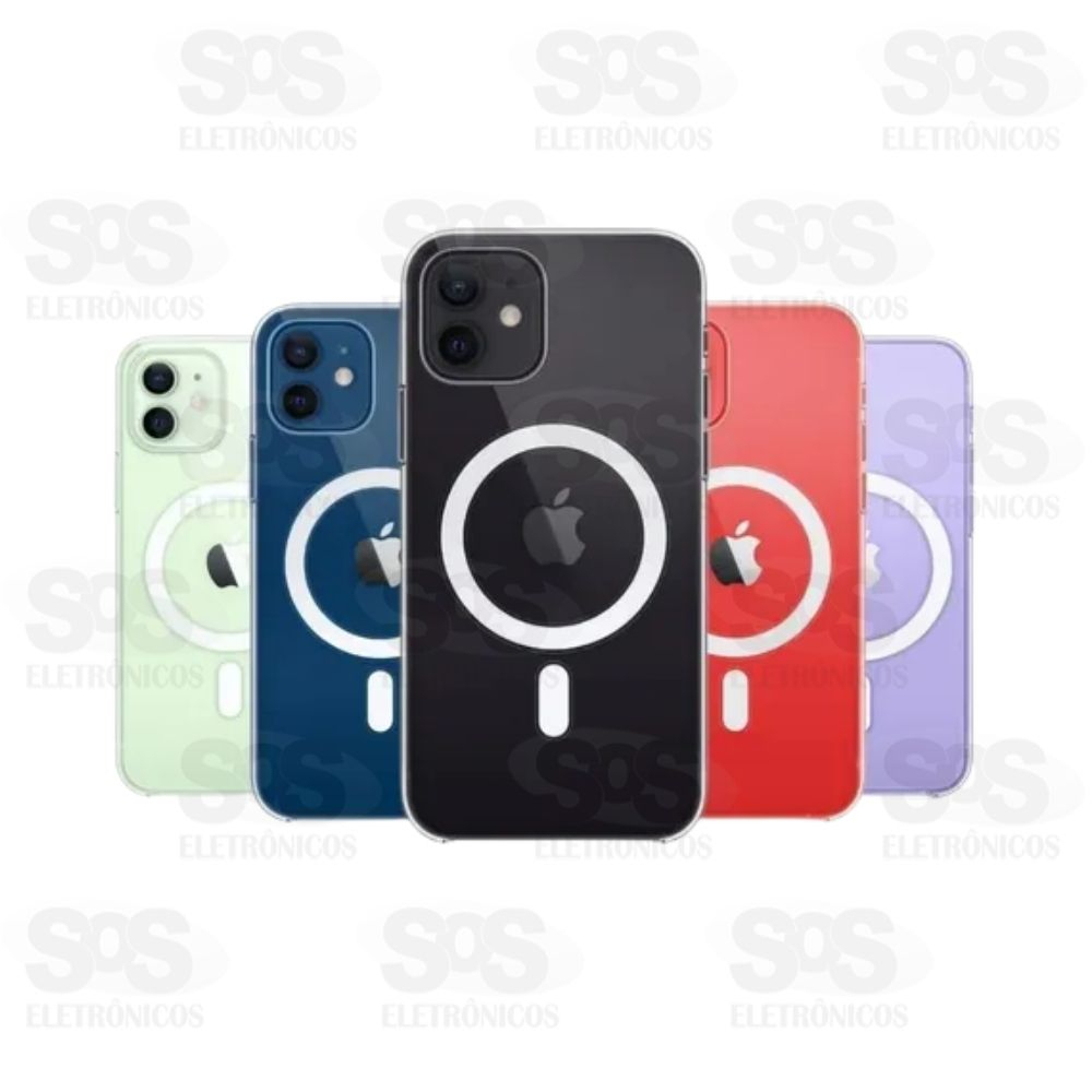Capa Magsafe Induo Transparente Iphone 16 Plus