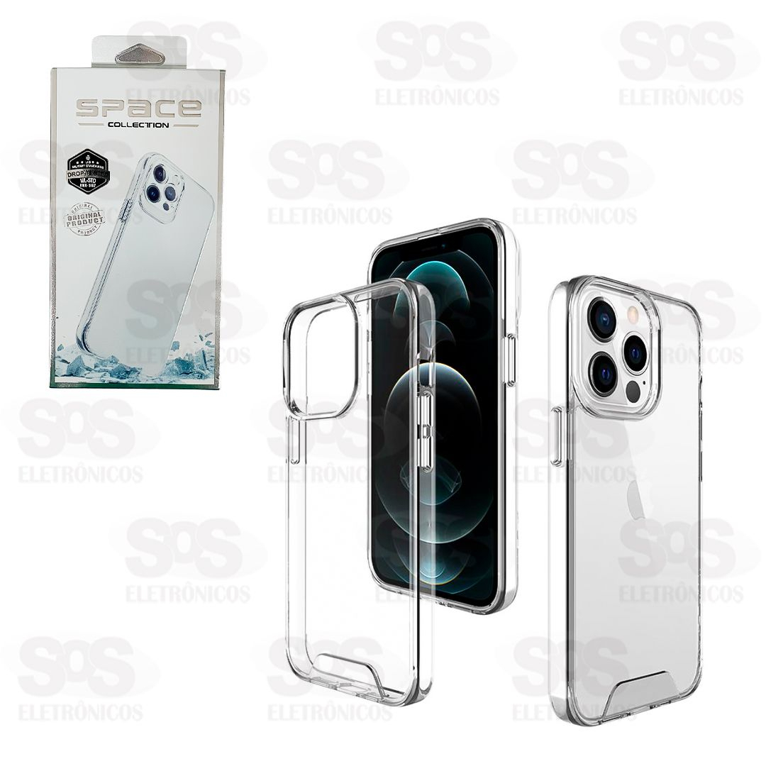 Capa Space Acrlica Com Boto Metalizado A03 Core