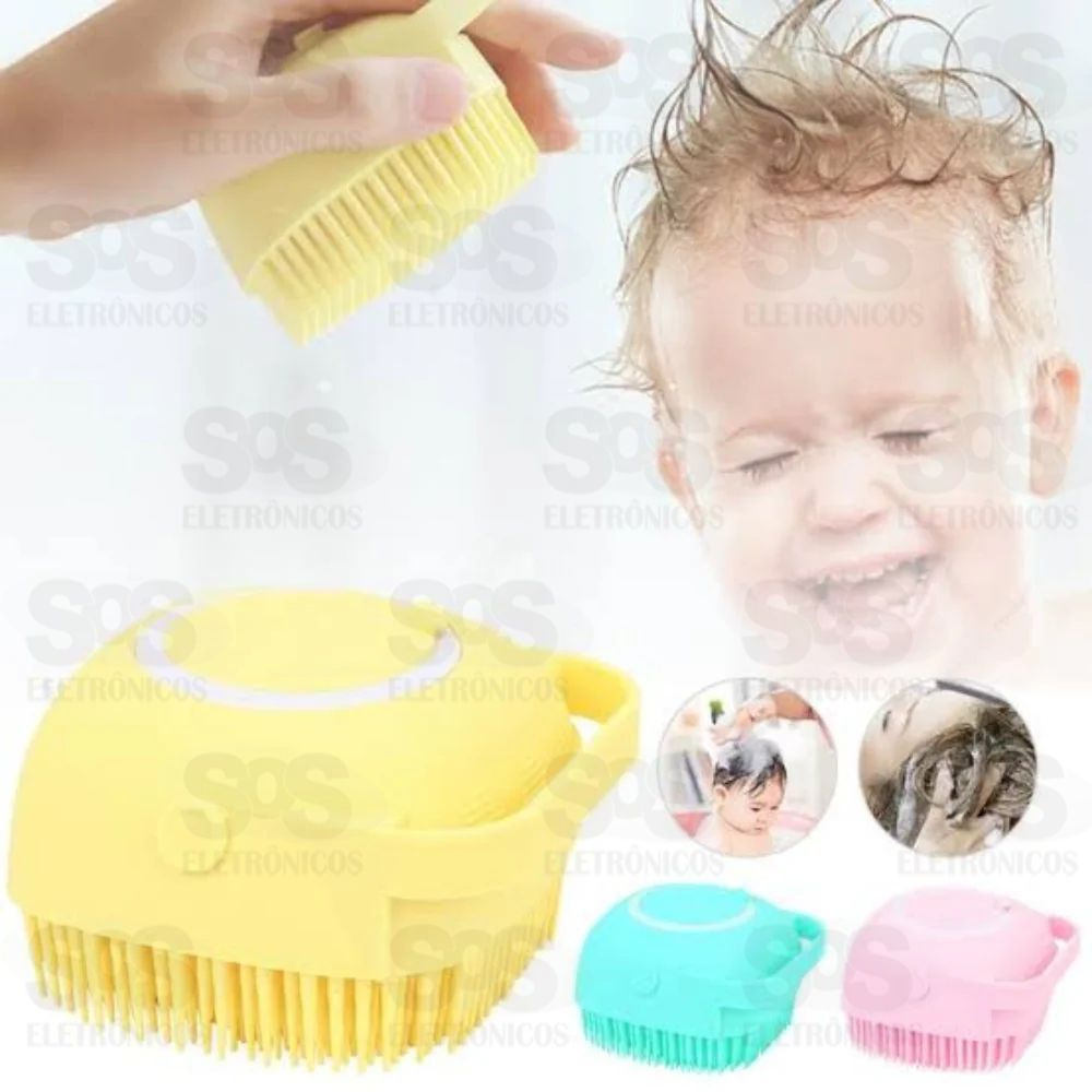 Esponja De Silicone Com Dispenser Para Banho LCC-2329